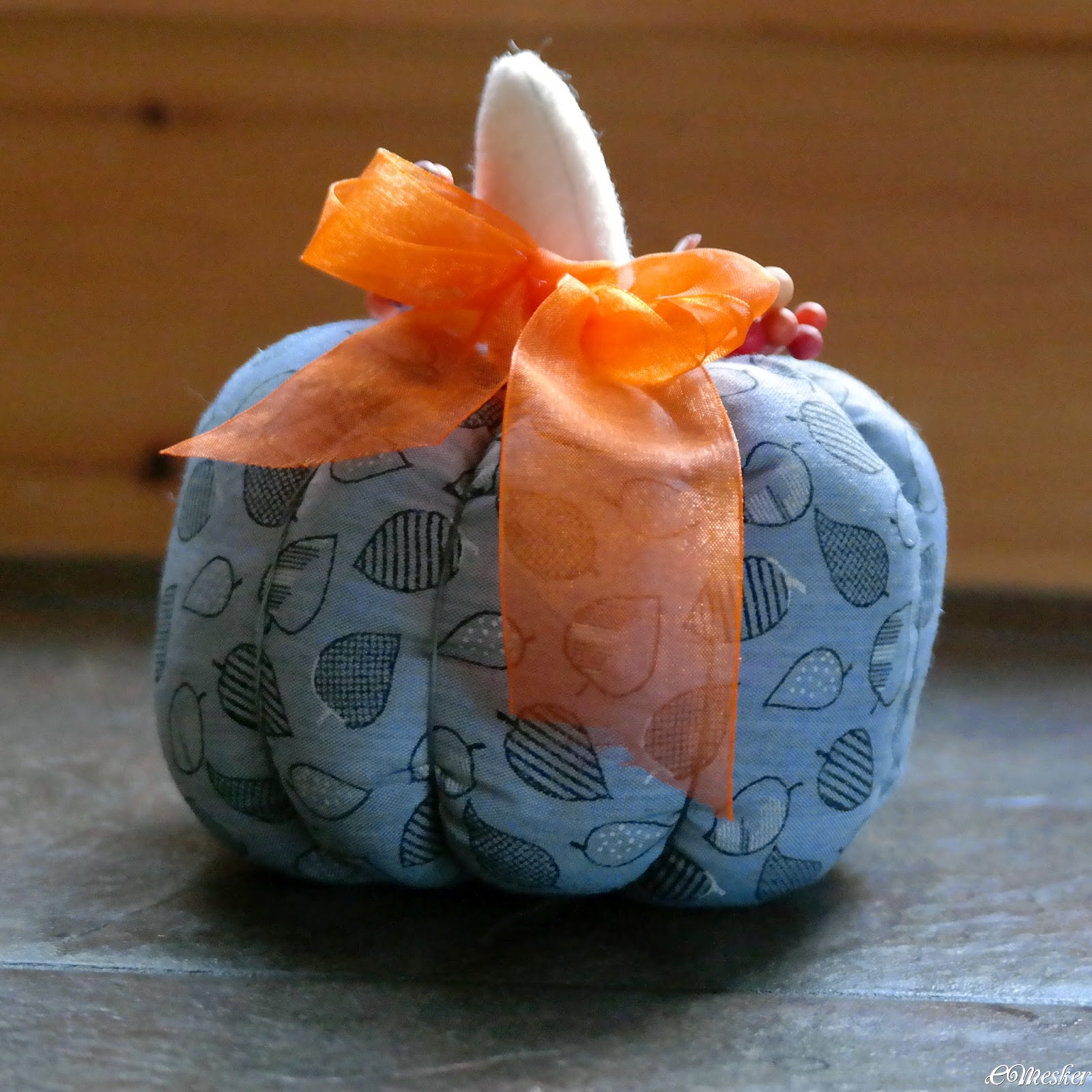 Decorative Fabric Pumpkin