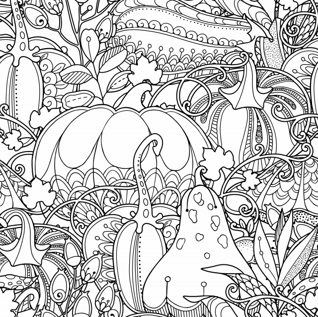 10 Free Autumn Adult Coloring Pages Raining Crafts & Dogs